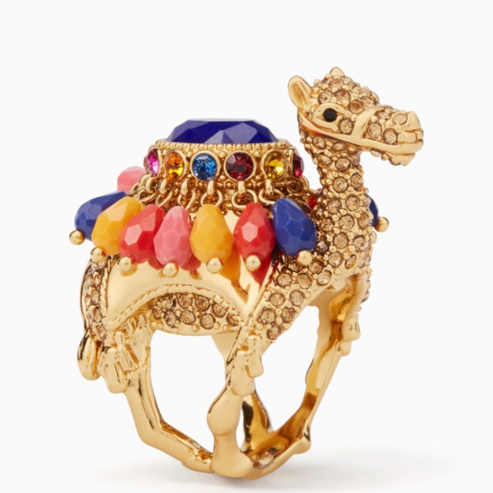 ISO IN SEARCH OF KATE SPADE Spice Things Up Camel Ring Size 6, 6.5, 7